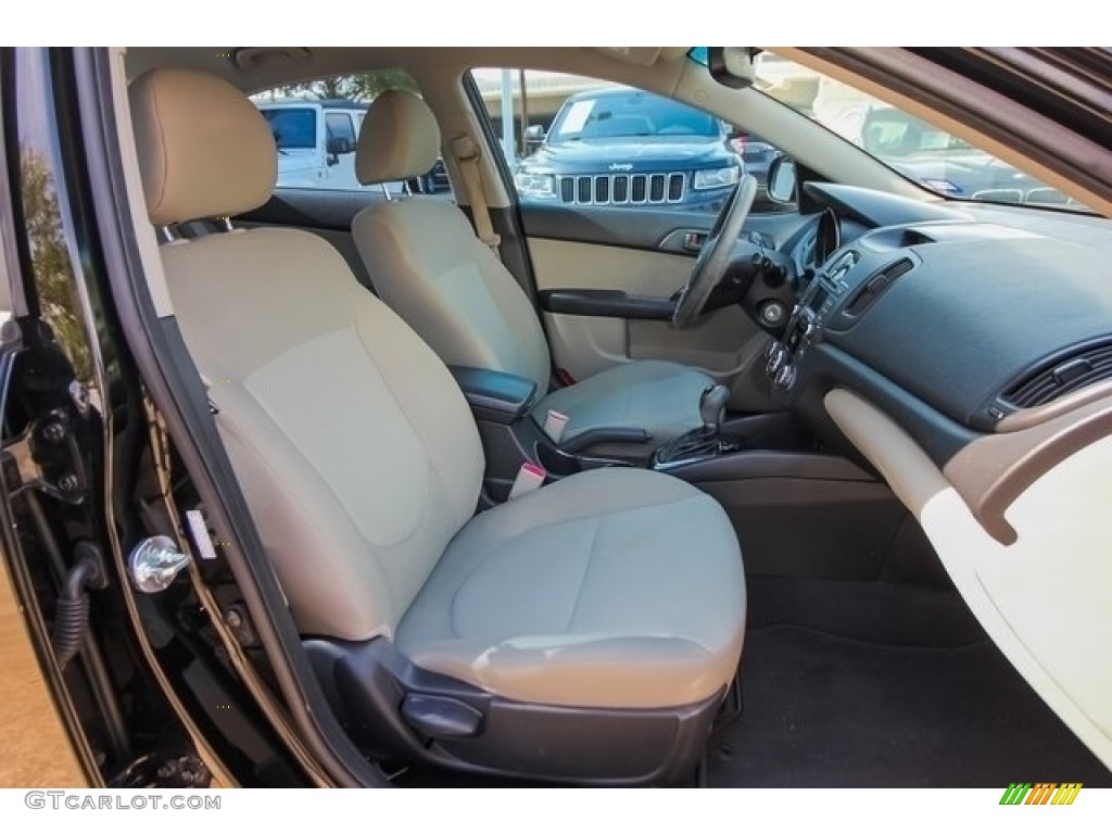 2011 Forte EX - Ebony Black / Stone photo #22