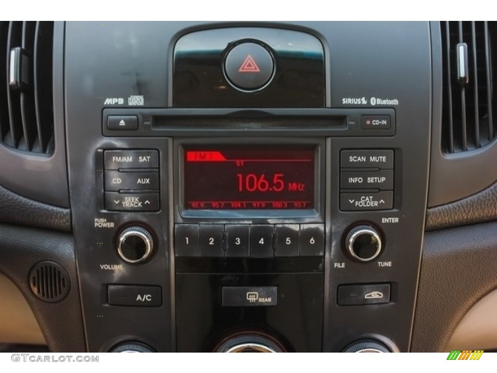 2011 Forte EX - Ebony Black / Stone photo #25