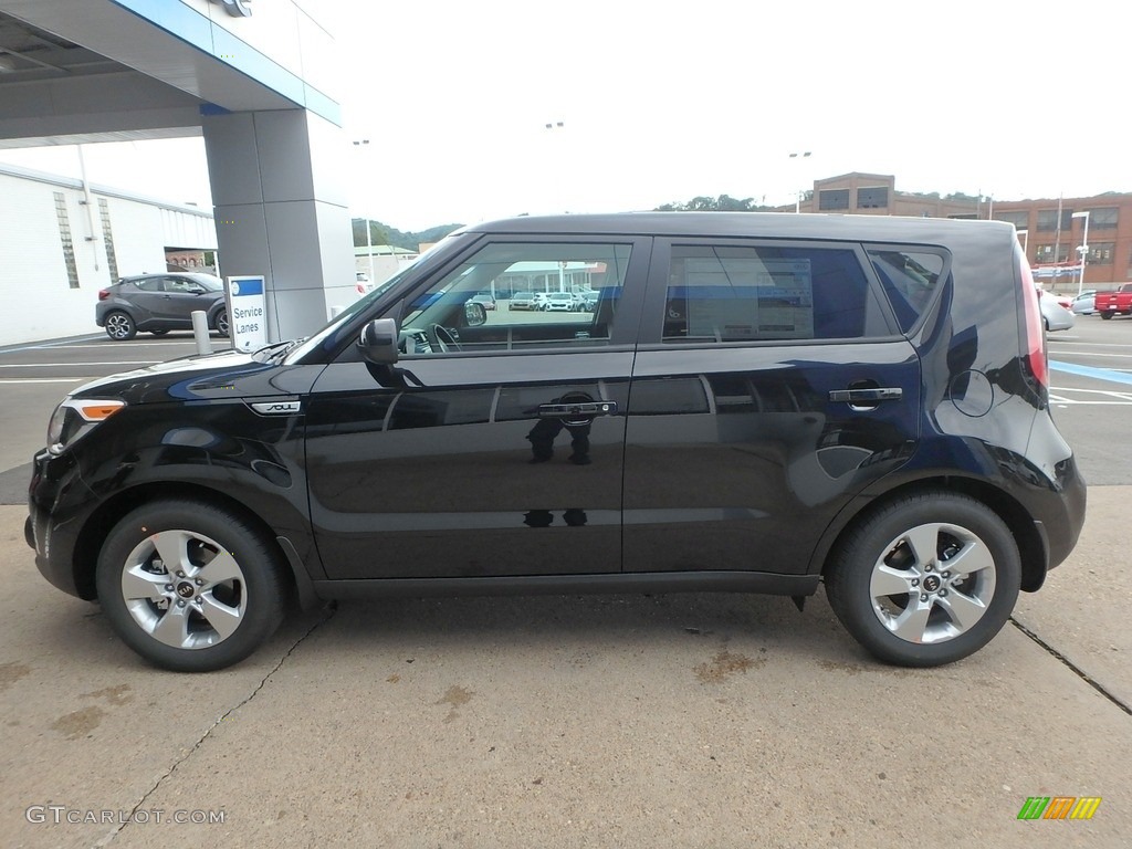 Shadow Black 2019 Kia Soul Standard Soul Model Exterior Photo #128564954