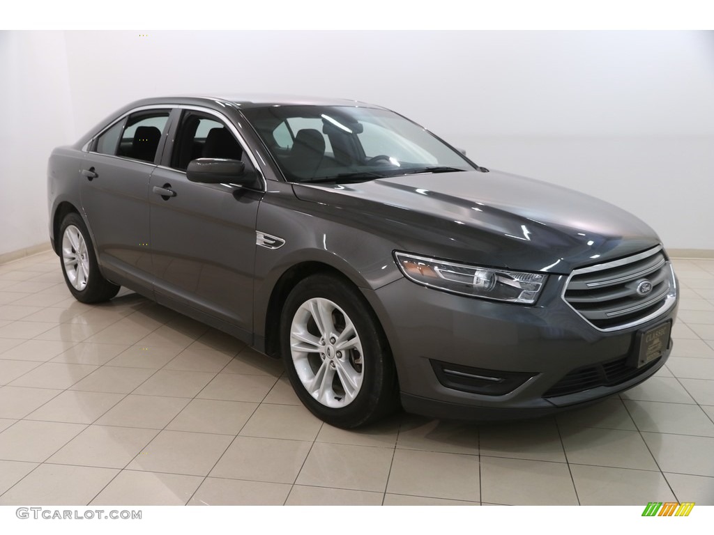 2015 Taurus SEL - Magnetic Metallic / Charcoal Black photo #1