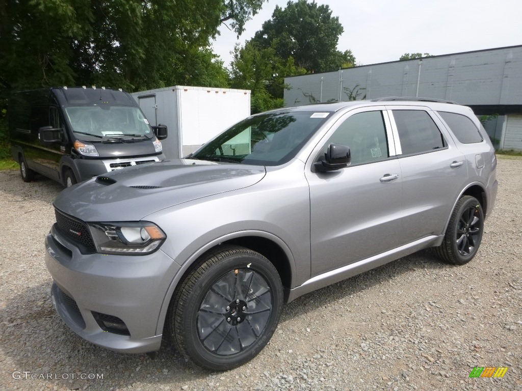 2018 Durango GT AWD - Billet Metallic / Black photo #1