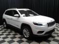 2019 Bright White Jeep Cherokee Latitude 4x4  photo #4