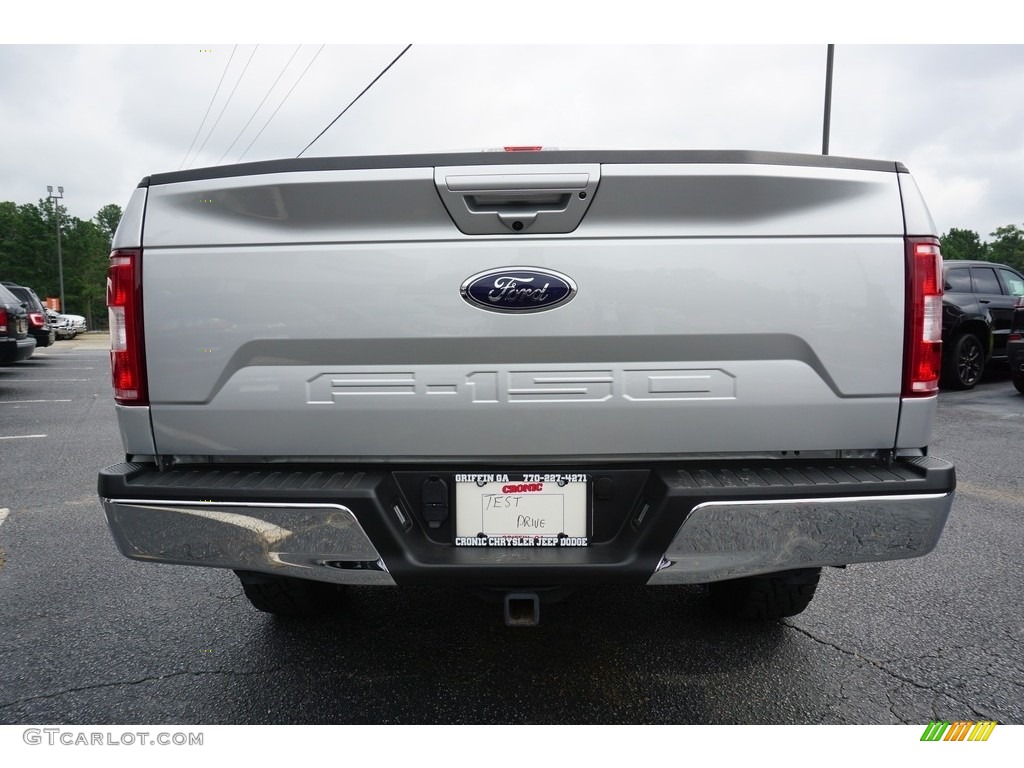 2018 F150 Lariat SuperCrew 4x4 - Ingot Silver / Light Camel photo #12