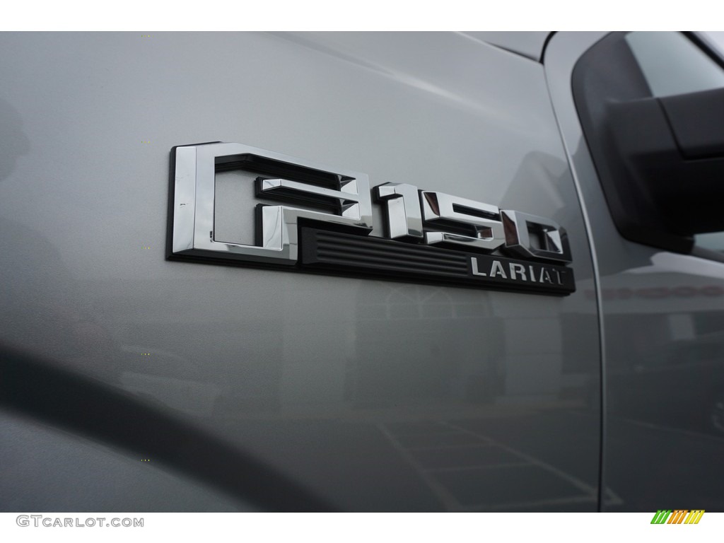 2018 F150 Lariat SuperCrew 4x4 - Ingot Silver / Light Camel photo #18