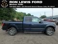 2018 Blue Jeans Ford F150 XLT SuperCab 4x4  photo #1