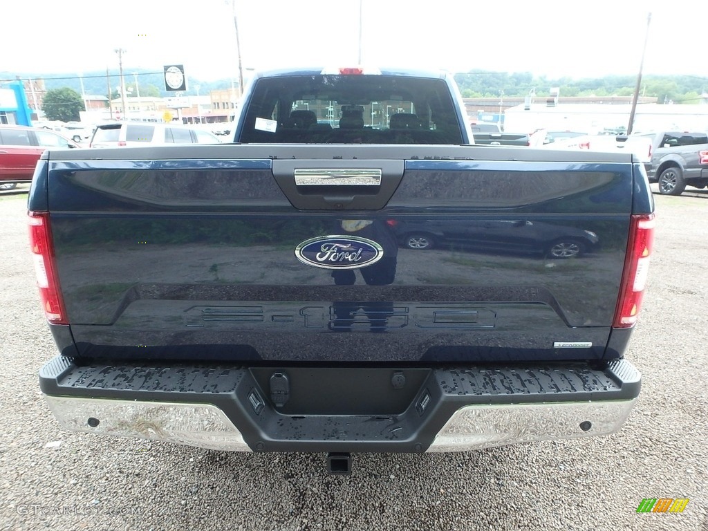 2018 F150 XLT SuperCab 4x4 - Blue Jeans / Earth Gray photo #4