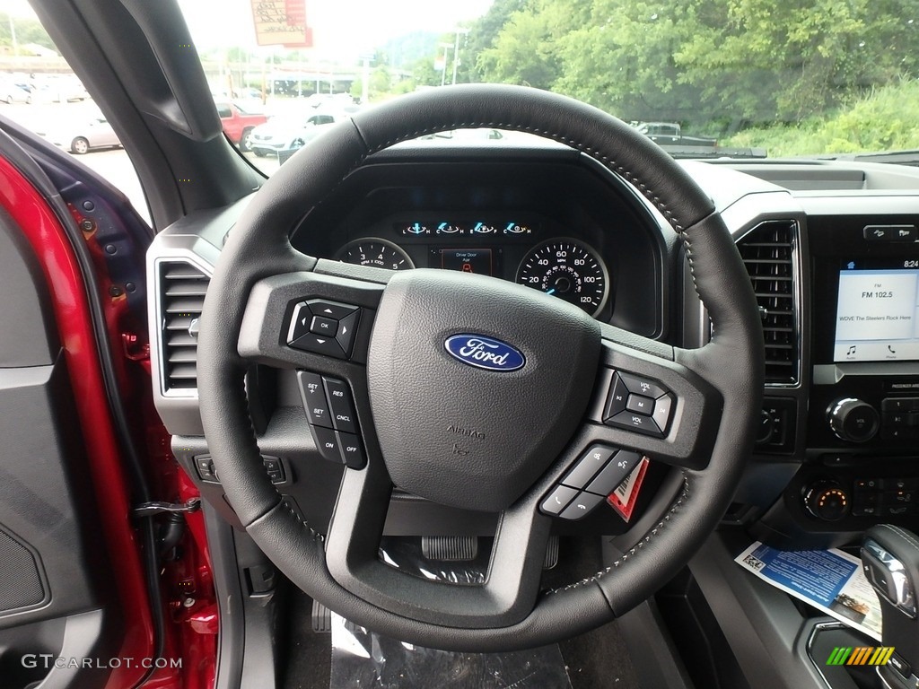 2018 F150 XLT SuperCrew 4x4 - Ruby Red / Black photo #17