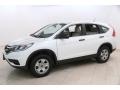 2015 White Diamond Pearl Honda CR-V LX AWD  photo #3