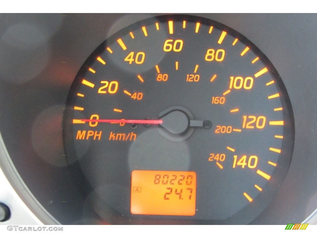 2003 Altima 2.5 S - Sheer Silver Metallic / Frost photo #23