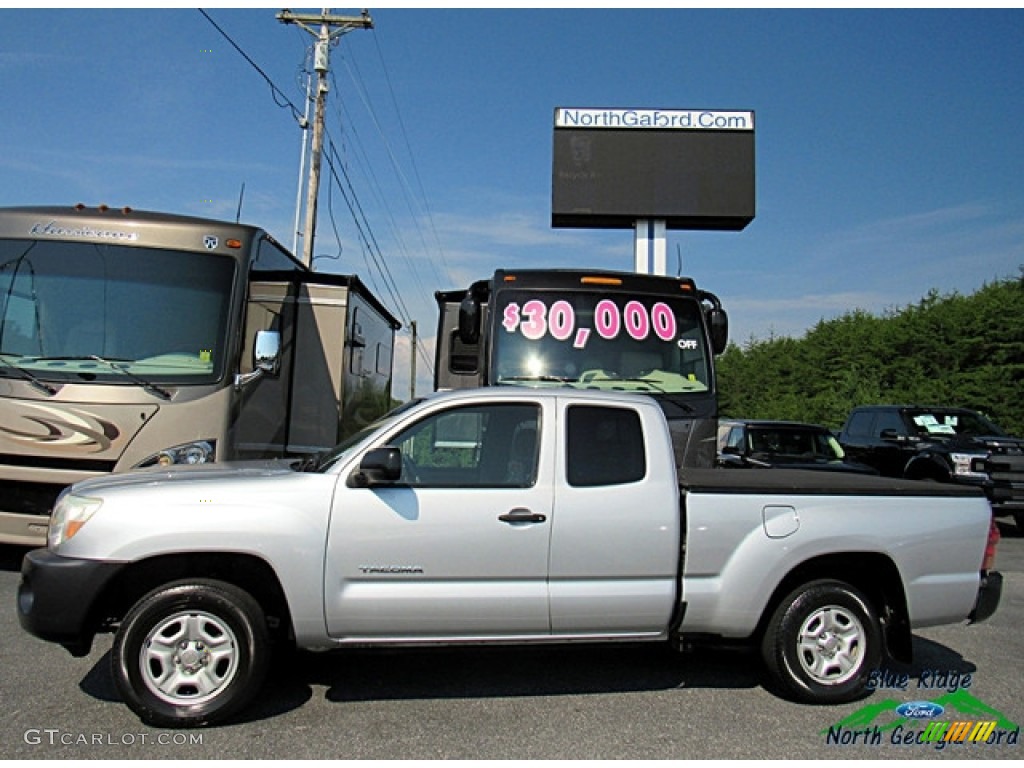 2006 Tacoma Access Cab - Silver Streak Mica / Graphite Gray photo #2