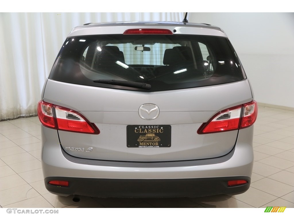 2012 MAZDA5 Sport - Liquid Silver Metallic / Black photo #18