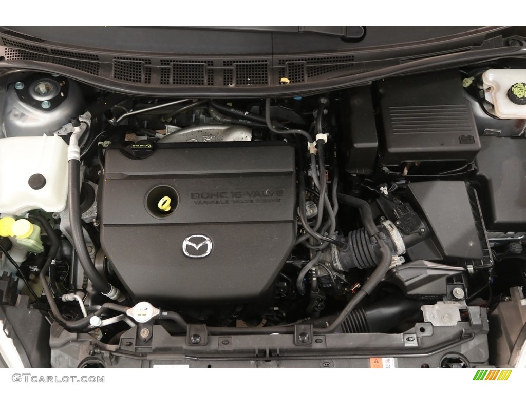 2012 MAZDA5 Sport - Liquid Silver Metallic / Black photo #19