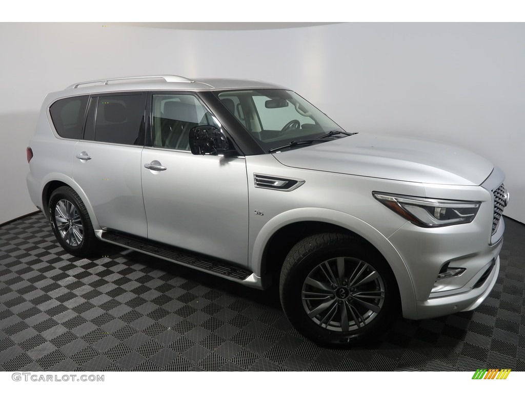 Liquid Platinum 2018 Infiniti QX80 AWD Exterior Photo #128580209