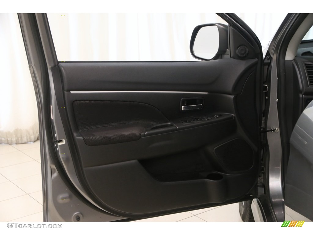2011 Outlander Sport ES - Mercury Gray / Black photo #4