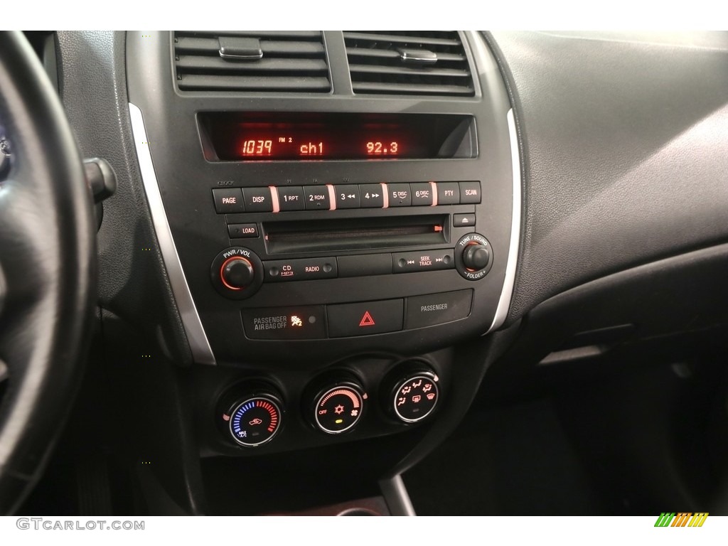 2011 Outlander Sport ES - Mercury Gray / Black photo #8