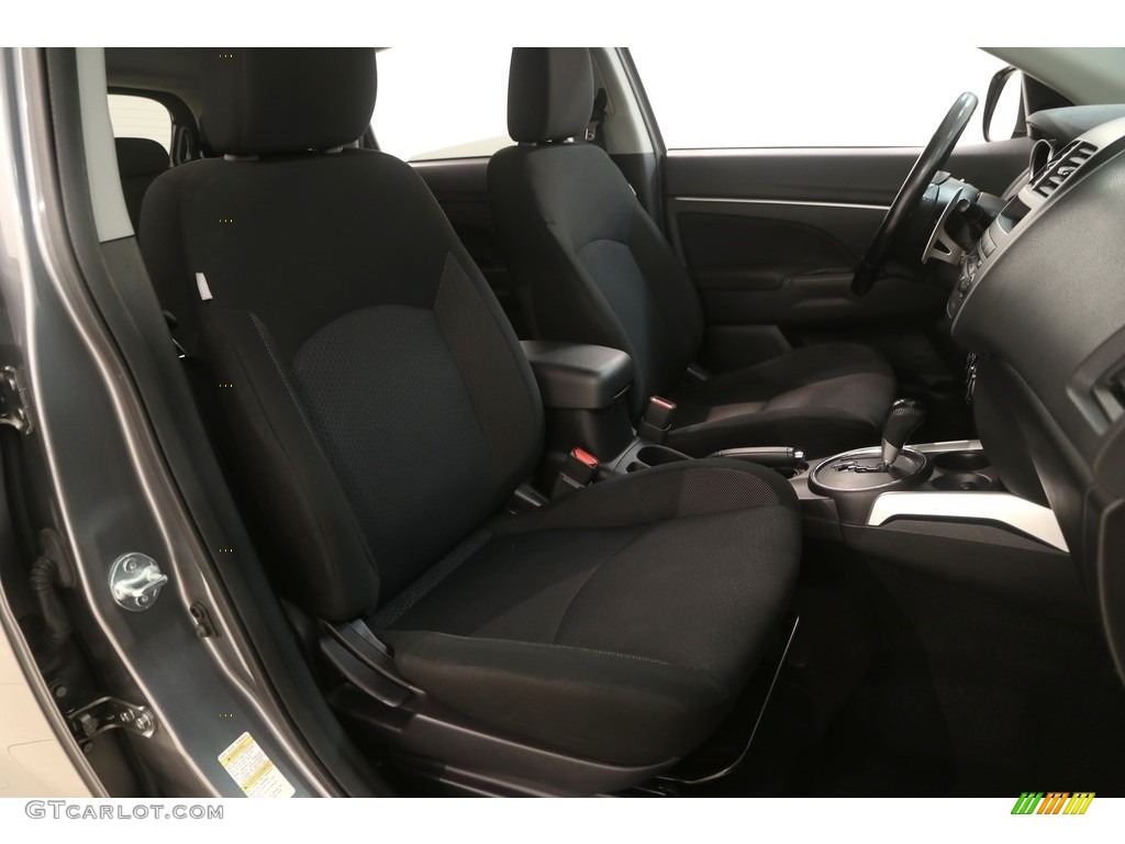 2011 Outlander Sport ES - Mercury Gray / Black photo #11