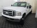Oxford White - F250 Super Duty XL Crew Cab 4x4 Photo No. 4