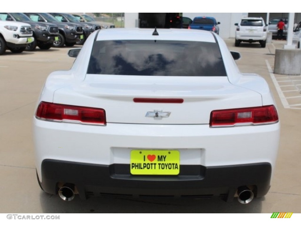 2014 Camaro LS Coupe - Summit White / Black photo #7