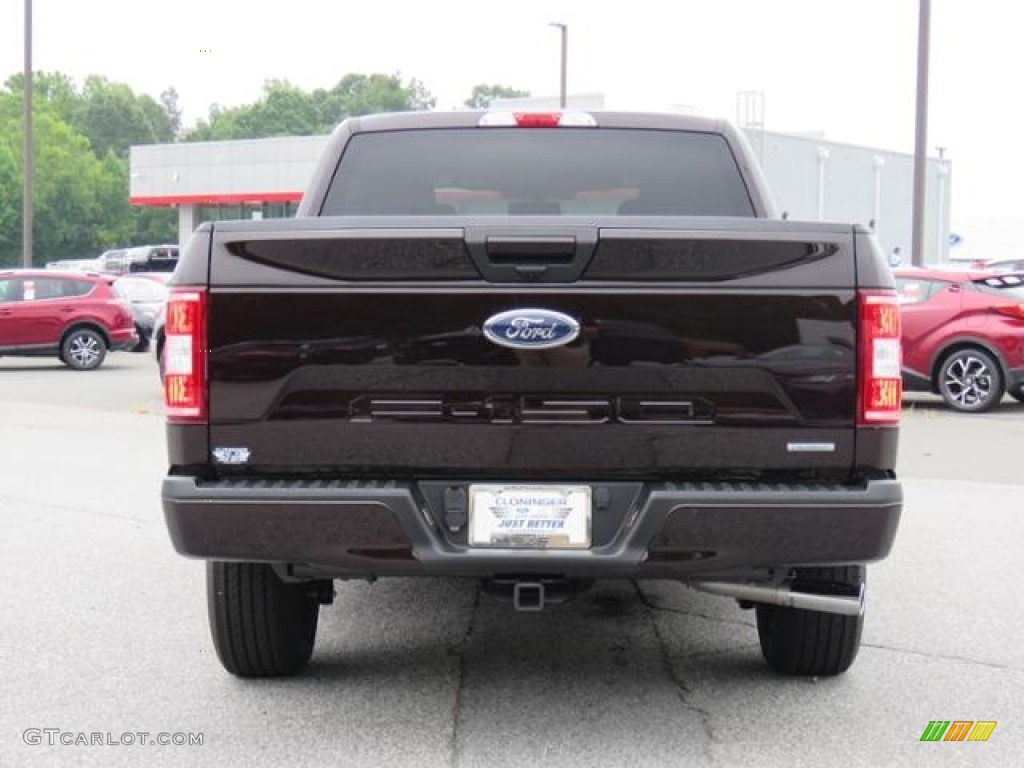 2018 F150 XLT SuperCrew - Magma Red / Black photo #21