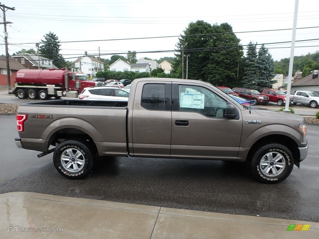 2018 F150 XLT SuperCab 4x4 - Stone Gray / Earth Gray photo #4