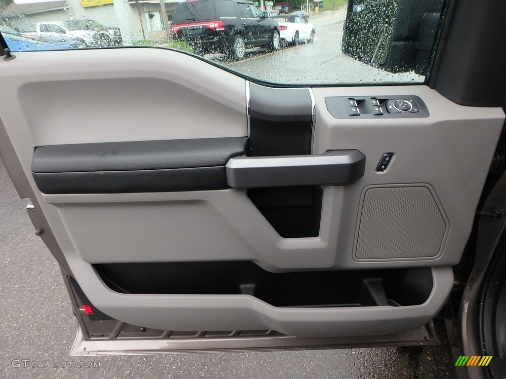 2018 F150 XLT SuperCab 4x4 - Stone Gray / Earth Gray photo #13