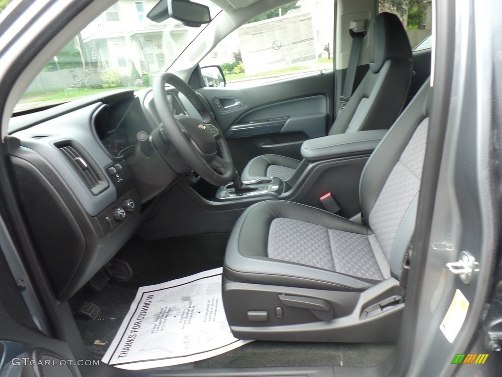 Jet Black Interior 2018 Chevrolet Colorado Z71 Crew Cab 4x4 Photo #128589856