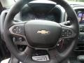 Jet Black Steering Wheel Photo for 2018 Chevrolet Colorado #128589955
