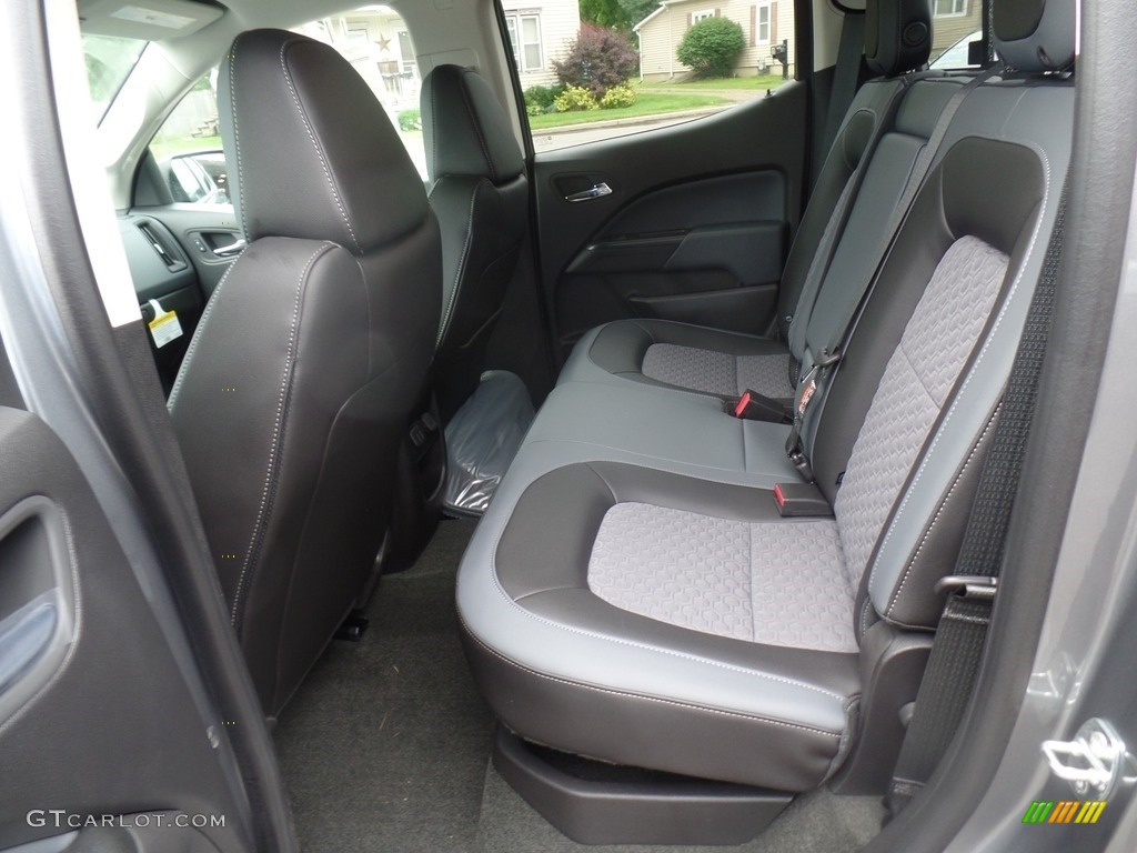 Jet Black Interior 2018 Chevrolet Colorado Z71 Crew Cab 4x4 Photo #128590348