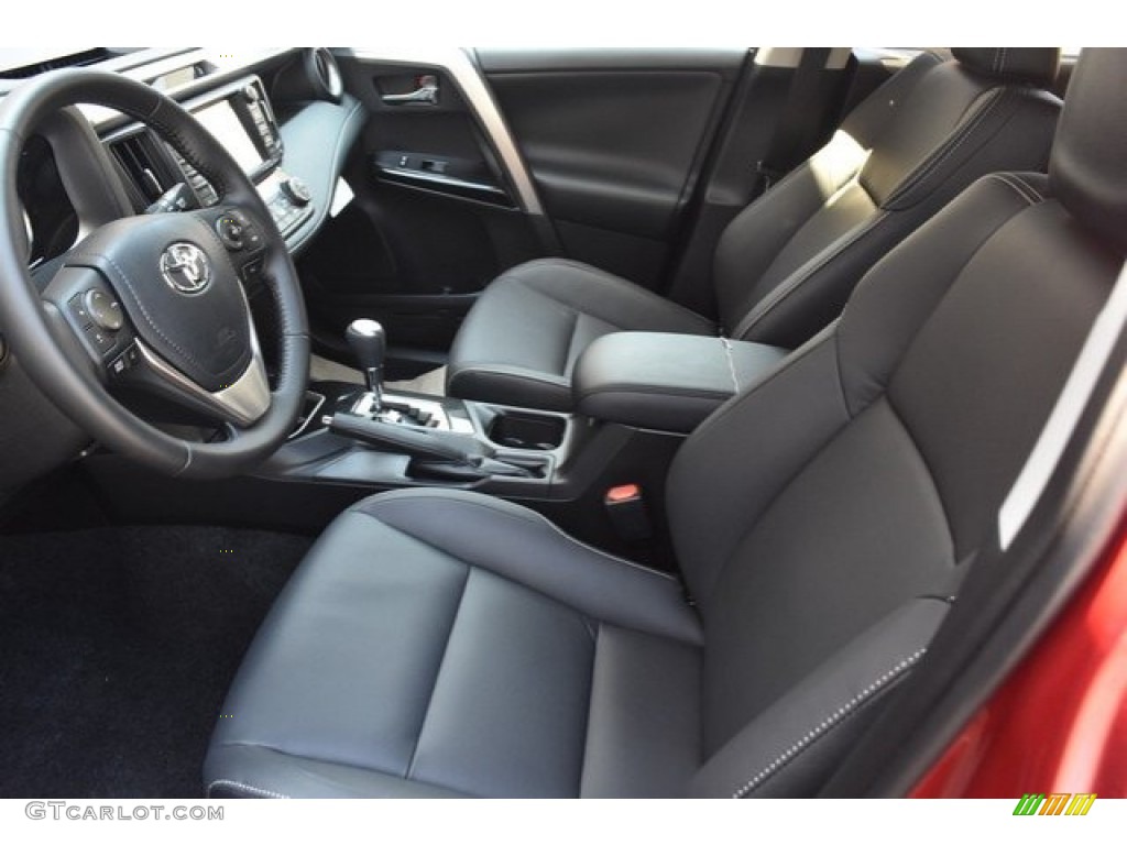 2018 RAV4 Limited AWD - Ruby Flare Pearl / Black photo #6