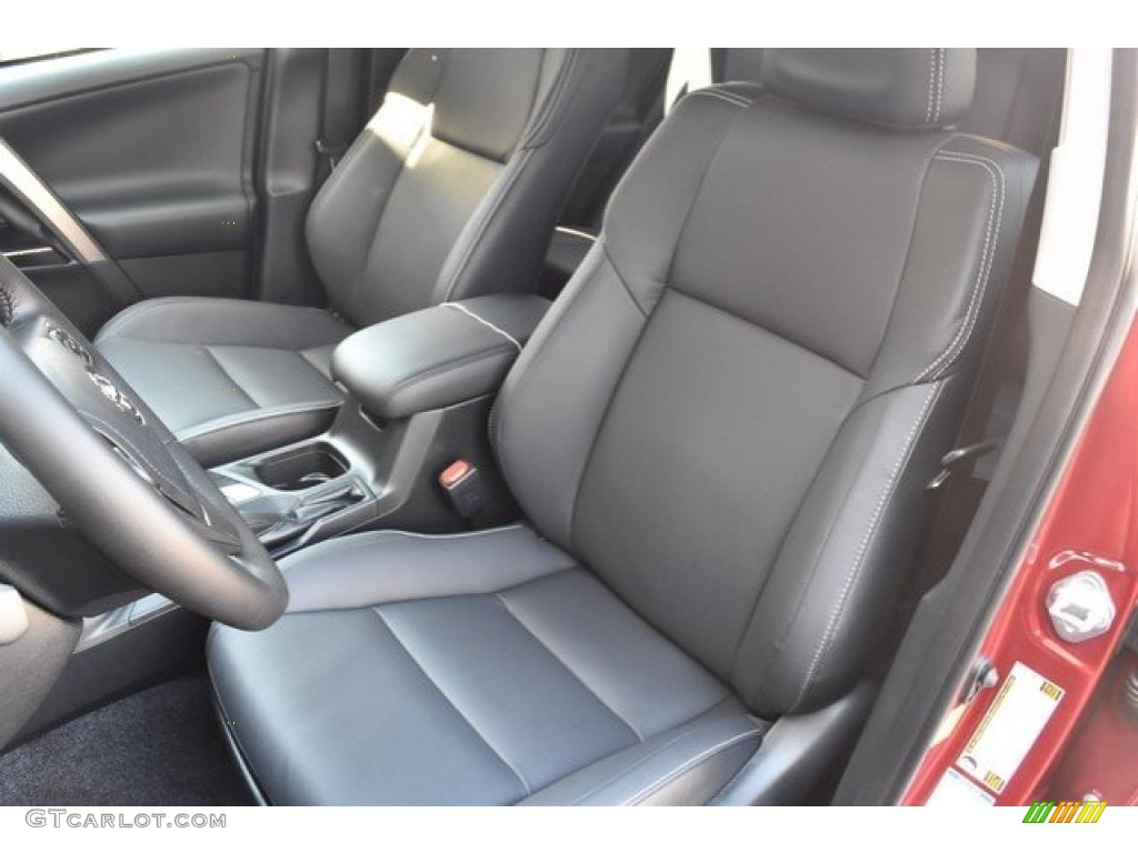 2018 RAV4 Limited AWD - Ruby Flare Pearl / Black photo #7