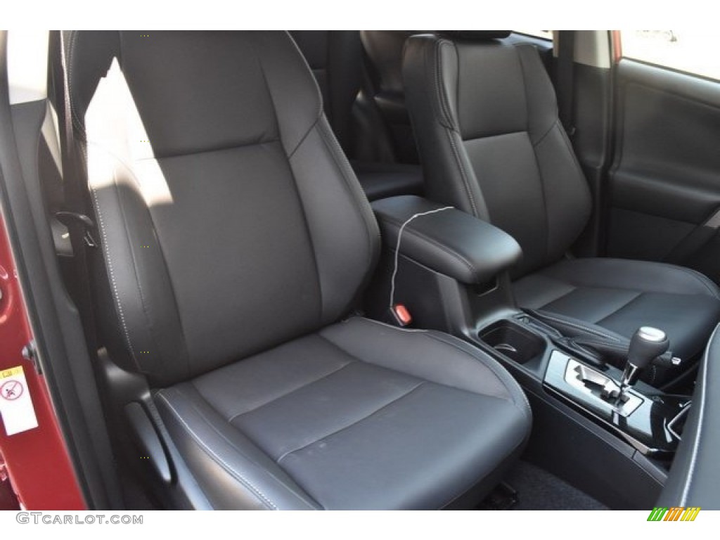 2018 RAV4 Limited AWD - Ruby Flare Pearl / Black photo #13