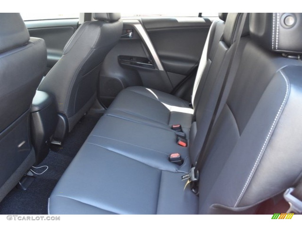 2018 RAV4 Limited AWD - Ruby Flare Pearl / Black photo #15
