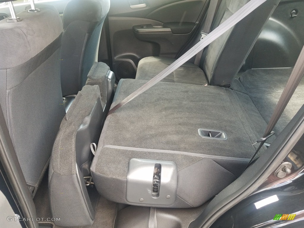 2012 CR-V LX - Crystal Black Pearl / Black photo #36