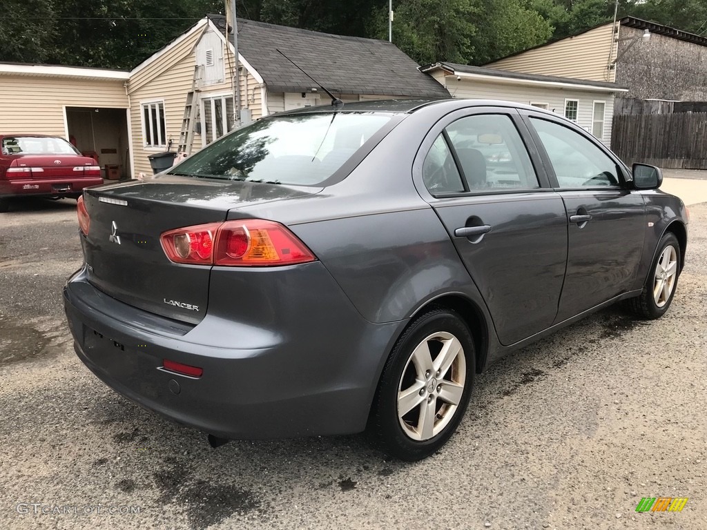 2009 Lancer ES - Apex Silver Metallic / Black photo #4