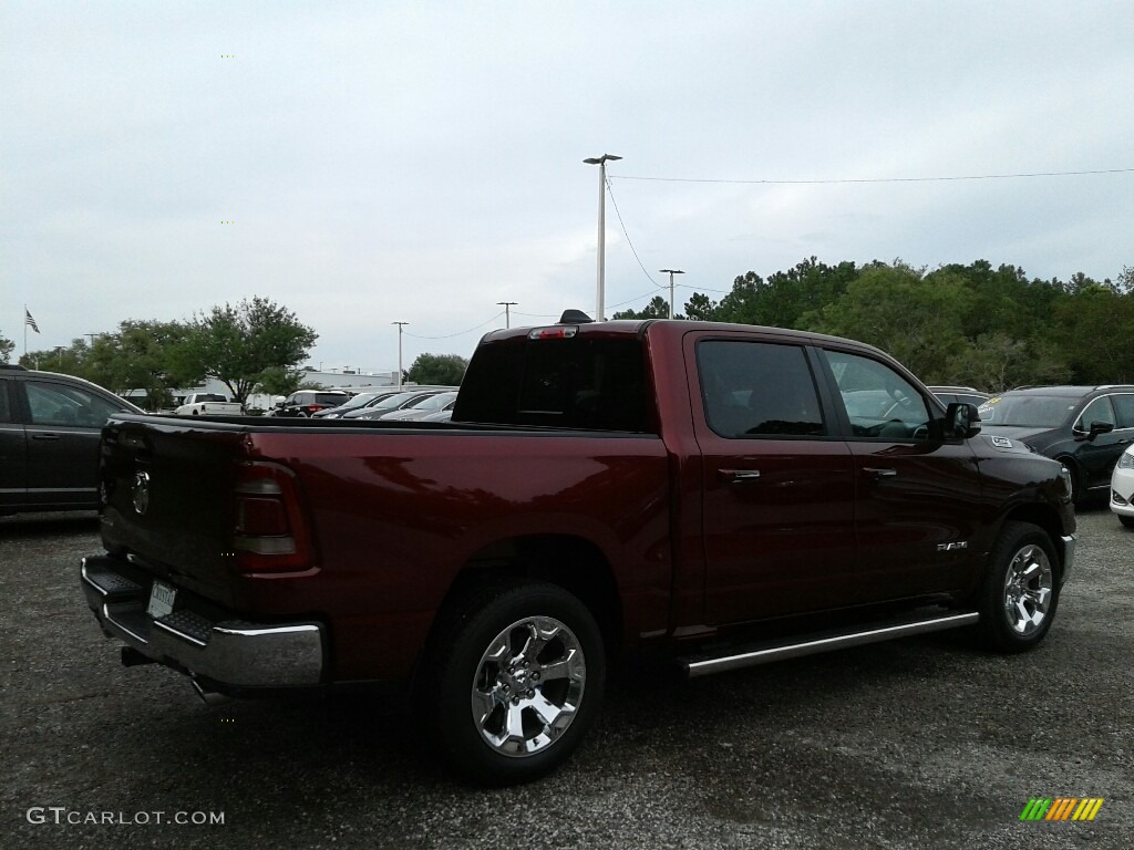 2019 1500 Big Horn Crew Cab - Delmonico Red Pearl / Black/Diesel Gray photo #5