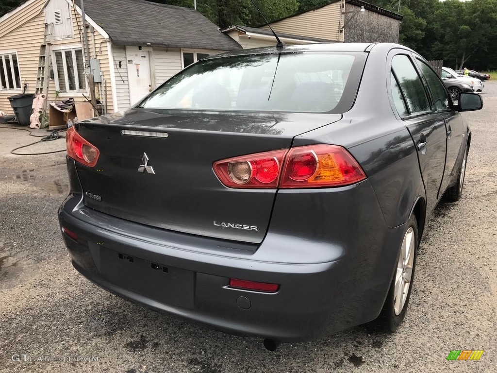 2009 Lancer ES - Apex Silver Metallic / Black photo #5