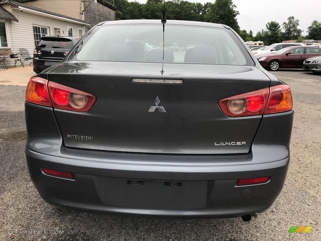 2009 Lancer ES - Apex Silver Metallic / Black photo #6