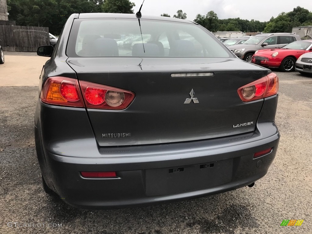 2009 Lancer ES - Apex Silver Metallic / Black photo #7