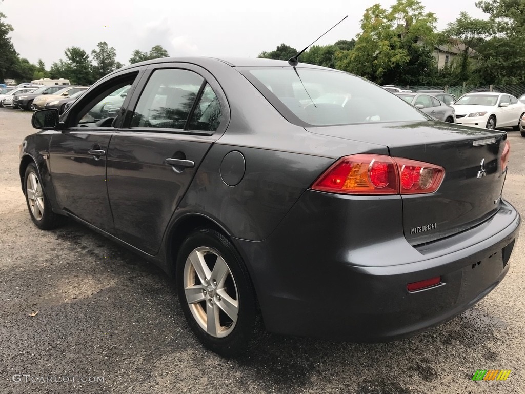 2009 Lancer ES - Apex Silver Metallic / Black photo #8