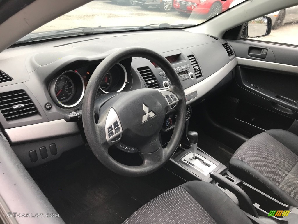 2009 Lancer ES - Apex Silver Metallic / Black photo #11