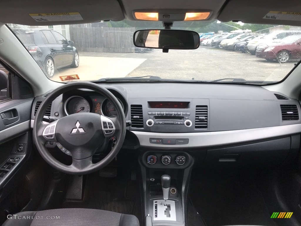 2009 Lancer ES - Apex Silver Metallic / Black photo #12