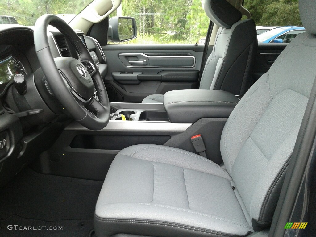 2019 1500 Big Horn Crew Cab - Maximum Steel Metallic / Black/Diesel Gray photo #9