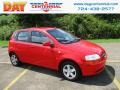 2008 Sport Red Metallic Chevrolet Aveo Aveo5 LS  photo #1