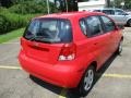 2008 Sport Red Metallic Chevrolet Aveo Aveo5 LS  photo #4