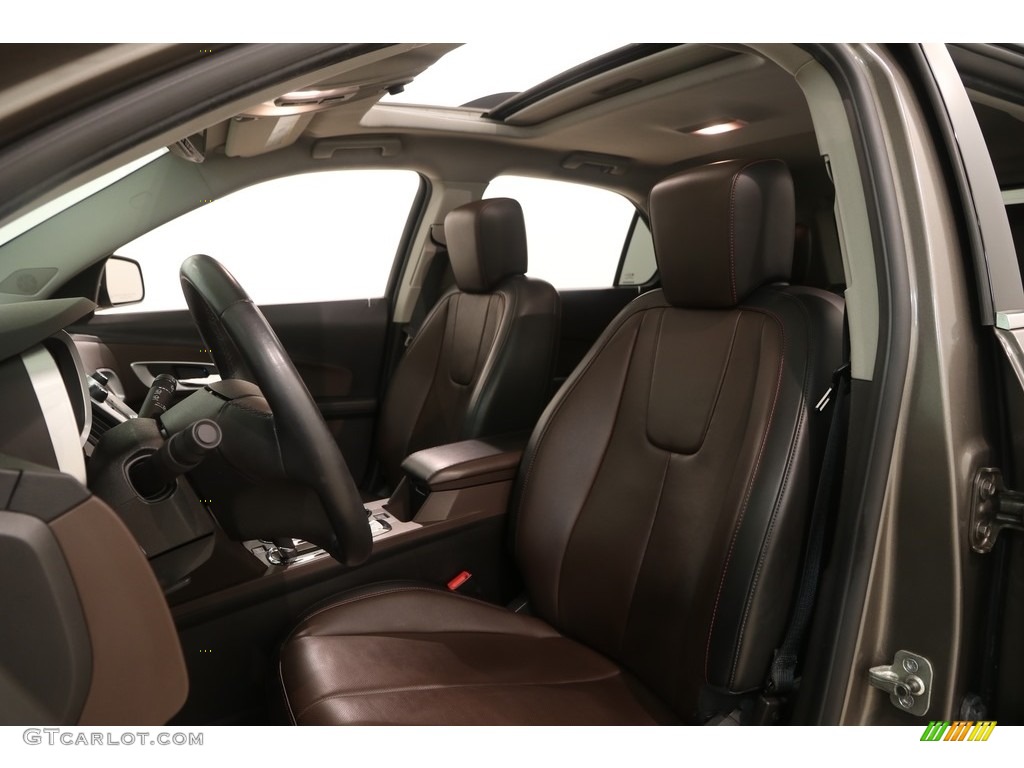 2010 Equinox LTZ - Mocha Steel Metallic / Jet Black/Brownstone photo #6