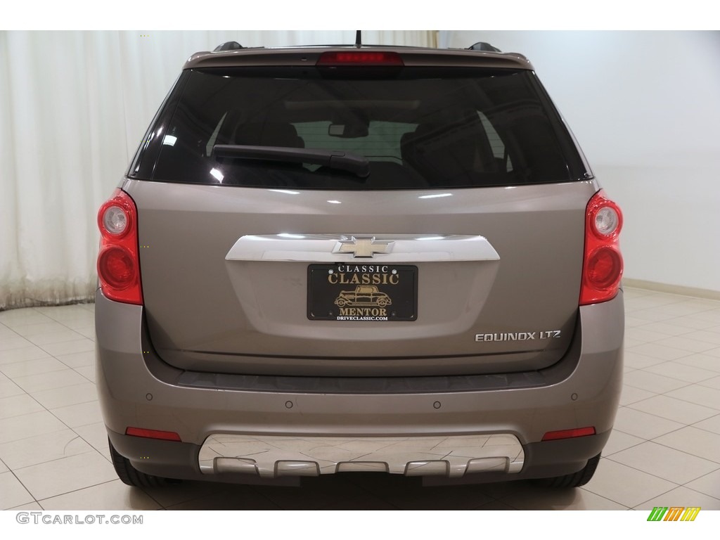 2010 Equinox LTZ - Mocha Steel Metallic / Jet Black/Brownstone photo #23