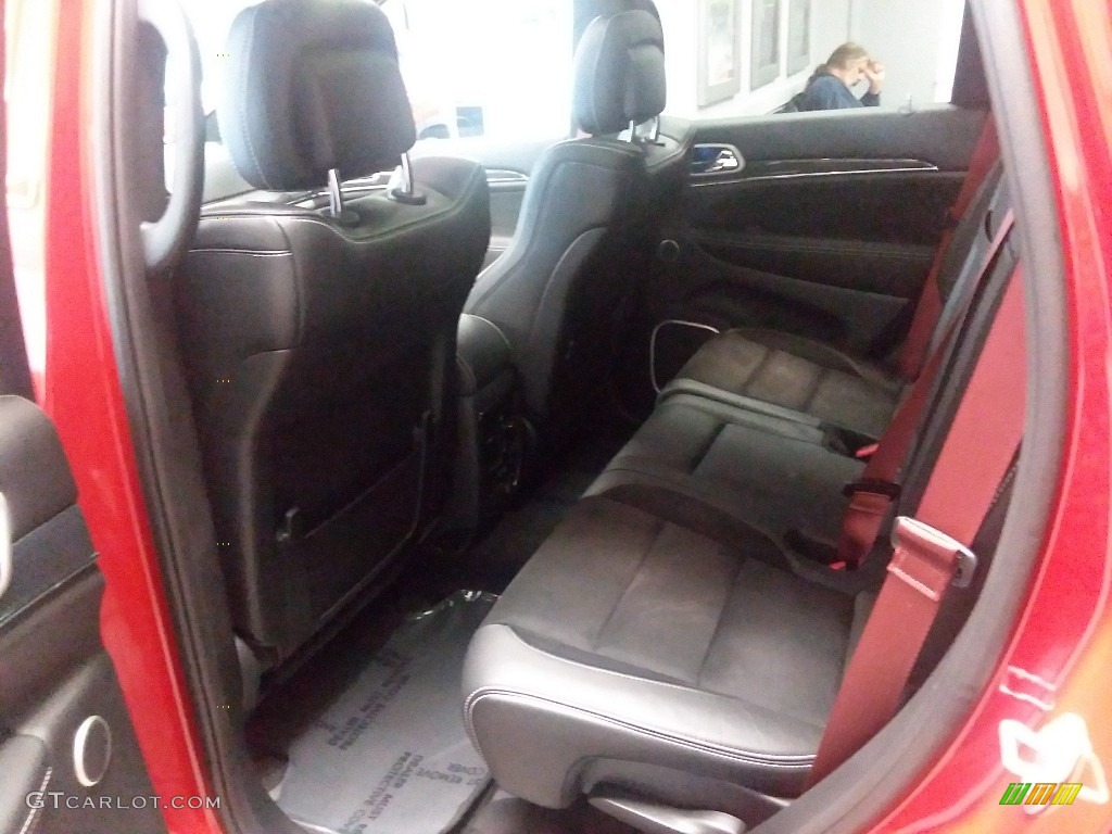 Black Interior 2018 Jeep Grand Cherokee SRT 4x4 Photo #128600356