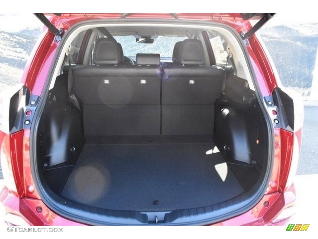 2018 RAV4 Limited AWD - Ruby Flare Pearl / Black photo #31