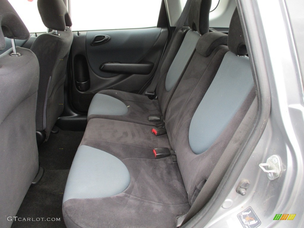 2008 Fit Hatchback - Storm Silver Metallic / Black/Grey photo #11