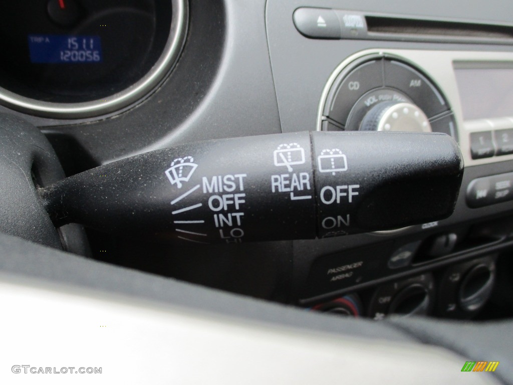 2008 Fit Hatchback - Storm Silver Metallic / Black/Grey photo #17